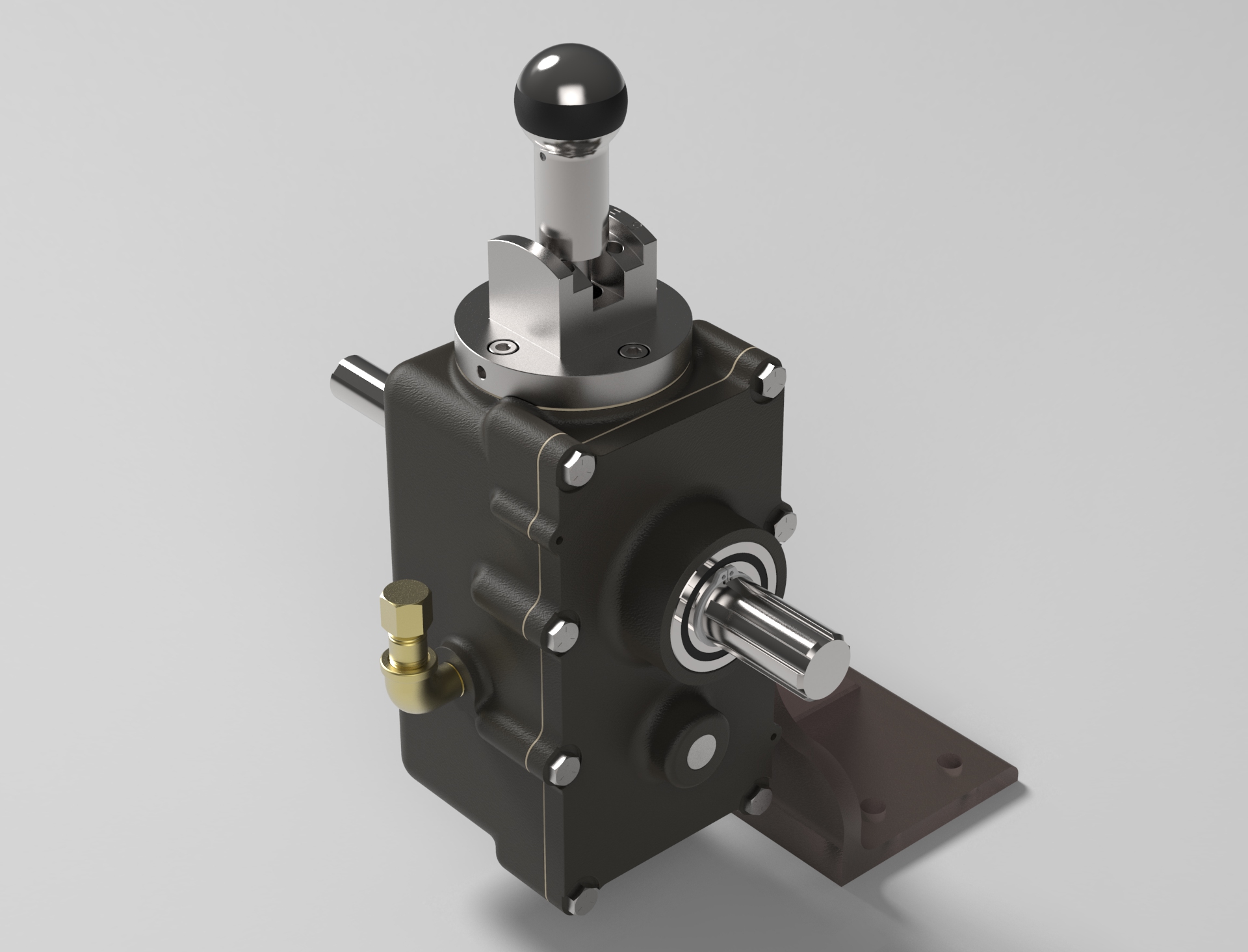 2-speed二档变速箱3D图纸 STP格式